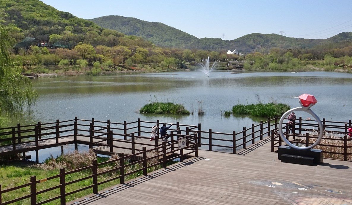 인천대공원 호수